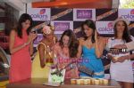 Diandra Soares, Dina Umarova, Alecia Raut, Aarti Chhabria, Mia at Khatron Ke Khiladi 4 Torchaar Gelato icecream flavour in Bandra, Mumbai on 3rd June 2011 (7).JPG